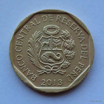 Перу 10 сентаво, 2013