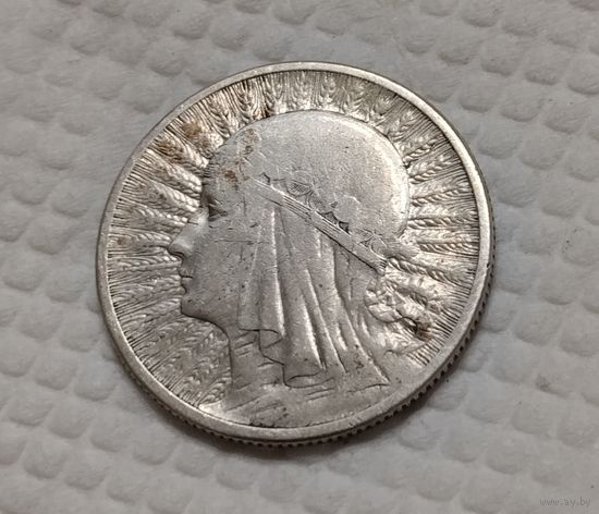 Ядвига. 2 злотых 1934. Серебро