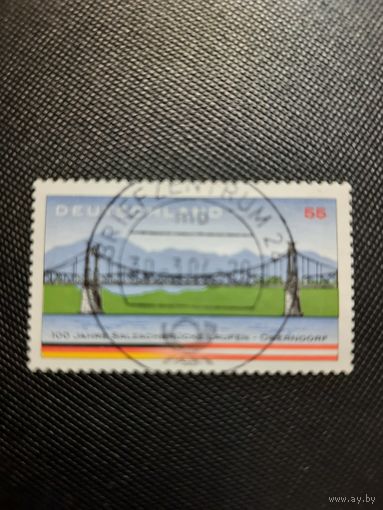 Германия. Мост. 2003г. гашеная