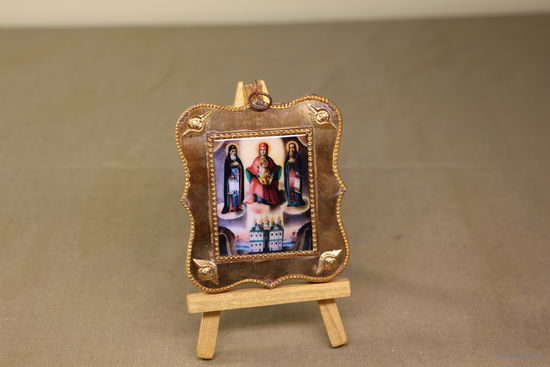 Паломническая Икона Божья Матерь. Распродажа коллекции вещей. С РУБЛЯ! АУКЦИОН!