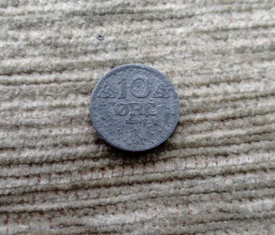 Werty71 Норвегия 10 эре 1942