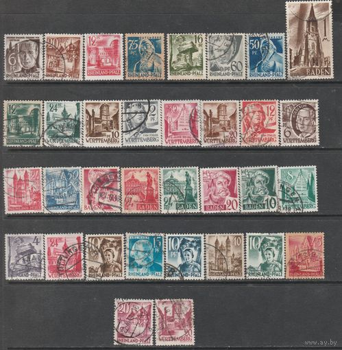 Германия /оккупация/ 34 марки 1945-49гг