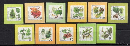 Беларусь 2004. Стандарт 8-й выпуск. Флора 11 марок  (287)