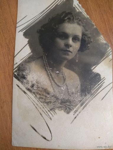 Фото модницы г. Гомель 1931 г.