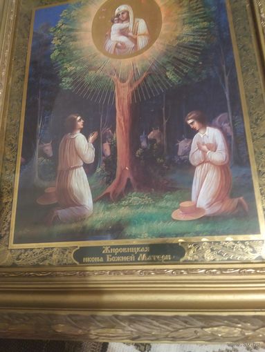 Икона Явление Богородицы в Жировичах 42/32