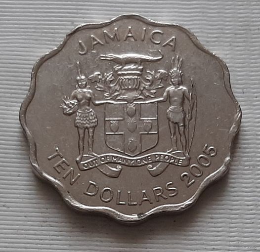 10 долларов 2005 г. Ямайка