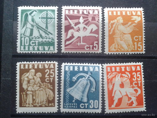 Литва, 1940, Стандарт, полная серия**