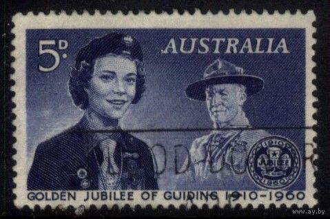 Австралия - 1960 [Mi. 305] Гашеная (AU04)