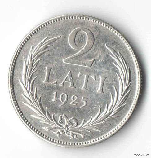 Латвия 2 лата 1925