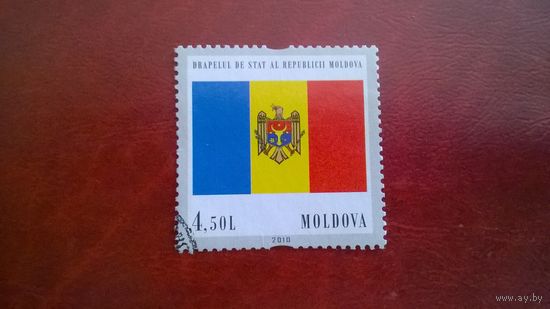 Марка Флаг Молдовы 2010 год Молдова