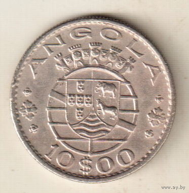 Ангола 10 эскудо 1970
