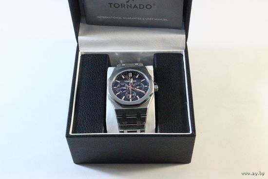 НОВЫЕ часы Tornado T23104-SBSBK, гарантия до 16.01.2027, ОРИГИНАЛ