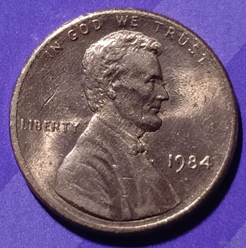 1 цент 1984 США