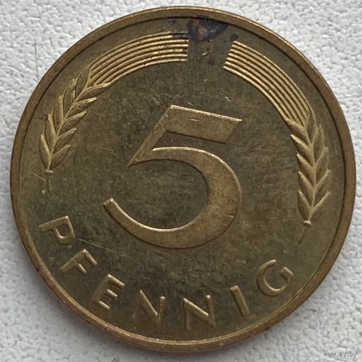 Германия 5 пфеннигов 1995 г.