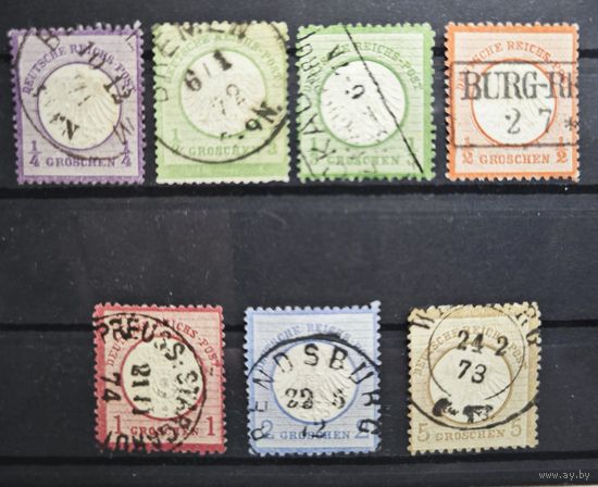 Кайзеровская Германия ми 1-3, 5-6 и 19