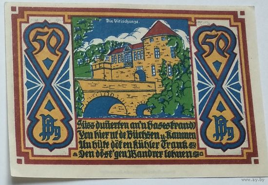 Германия, Нотгельд Osnabruck 50 Пфеннингов 1921 --199