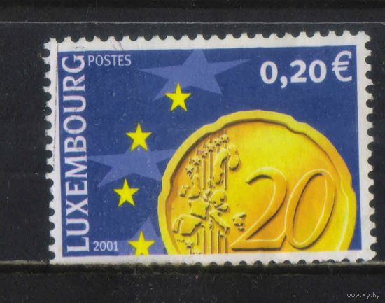 Люксембург 2001 Евромонеты #1546
