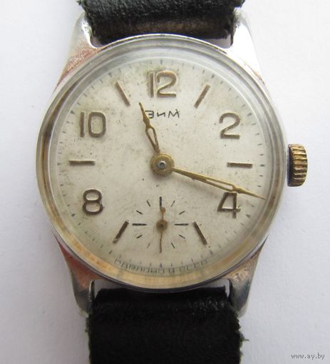 Все лоты с рубля.Часы ЗиМ,СССР,тикают