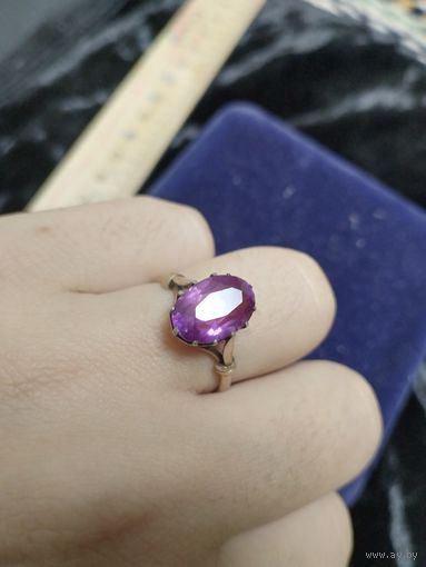 Кольцо серебро 875 ссср
