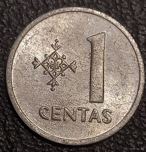 Литва 1 цент 1991