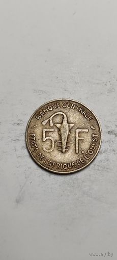 Западноафриканское государство н франков 1971