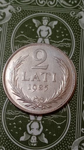 Латвия 2 лата 1925