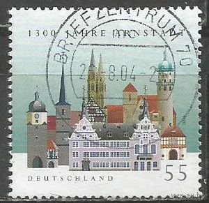 Германия. 1300 лет г.Арнштадт. 2004г. Mi#2388.
