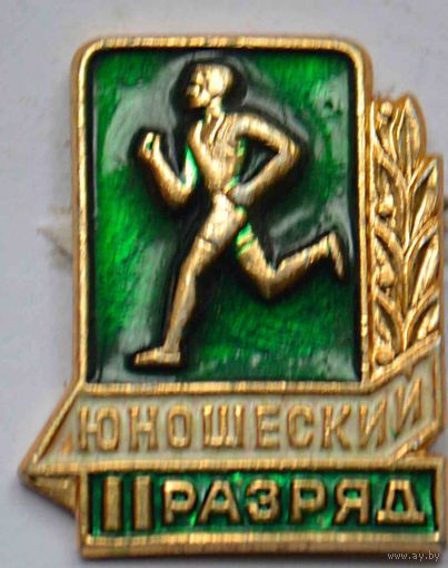 Значок 2 юношеский спортивный разряд