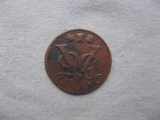 Голландская Ост-Индия 1 дуит 1786 год