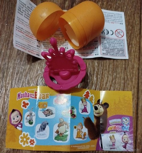 Киндер-Машенька и медведь.