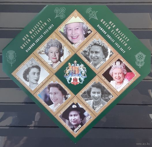 2012- Королева Елизавета-II -Гибралтар