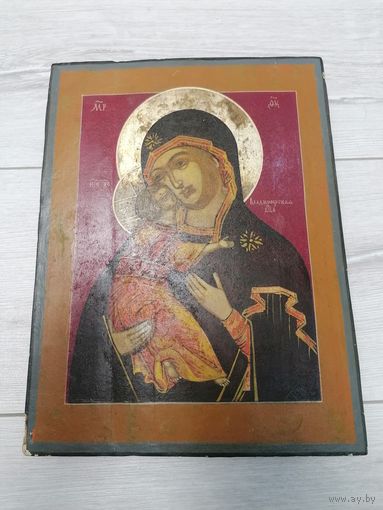 Икона, дерево, письмо Богородица