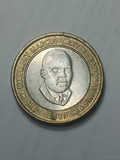 Ямайка 20 долларов 2001 года .