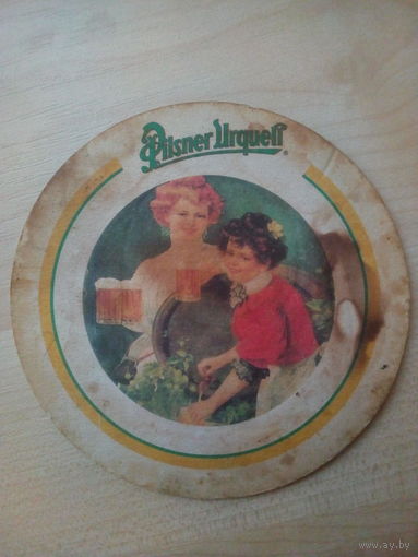 Бирдекель (подставка под пиво) Pilsner Urquell/Чехия