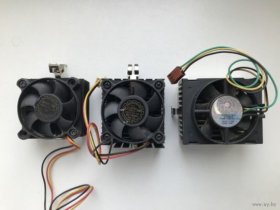 Кулеры Socket 7, Socket 370 три штуки