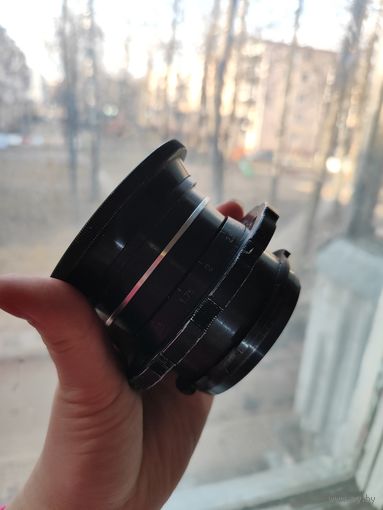 Кино объектив  на проф.камеру ЛОМО ОКС1-75-1. 1:2. F75 мм.