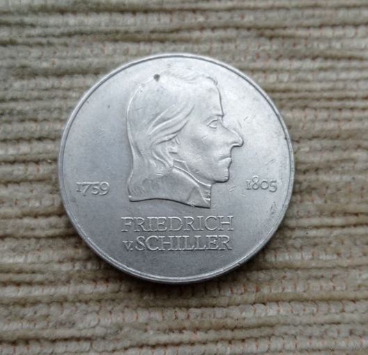 Werty71 Германия ГДР 20 марок 1972 Шиллер