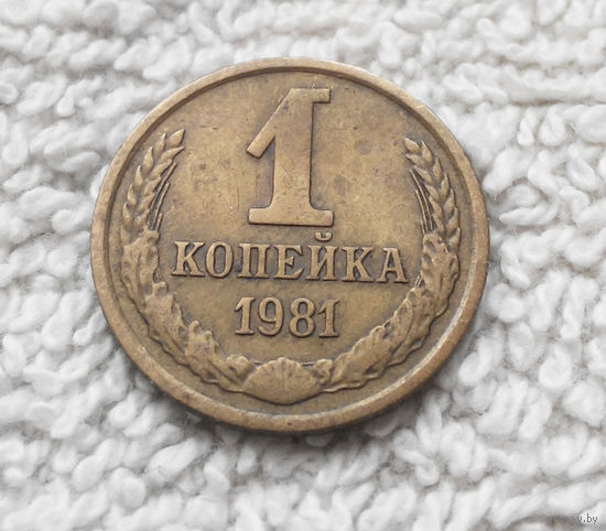 1 копейка 1981 года СССР #08