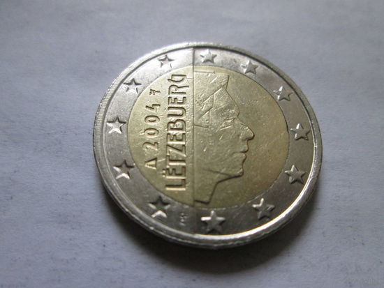 2 евро, Люксембург 2004 г.