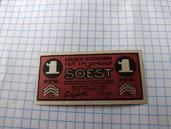 Германия 1 пфенинг (9)