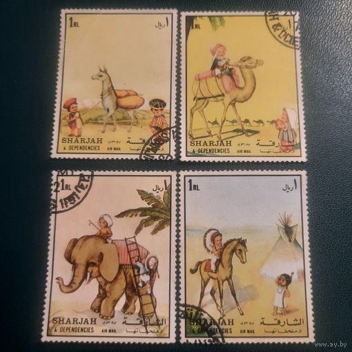 ОАЭ. Шарджа 1972. Домашние животные