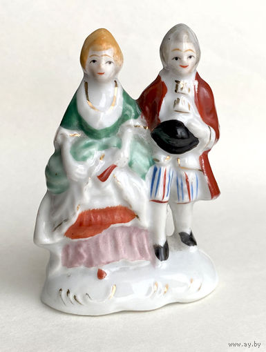 Дама с кавалером, фарфор, Германия