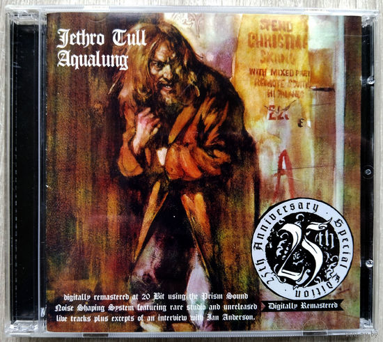 Jethro Tull. AUALUNG . CD.(БУКЛЕТ-КНИЖКА)