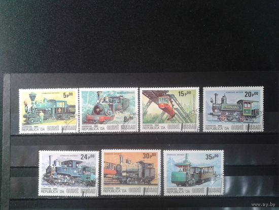 Гвинея-Бисау, 1984. Локомотивы, полная серия