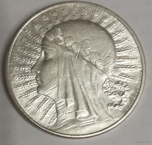 10 Злотых 1932 года!!! Штемпельный блеск!!!