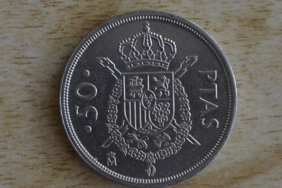 Испания 50 песет 1982