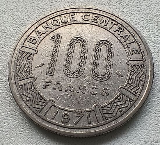 Камерун 100 франков, 1971  3-13-25