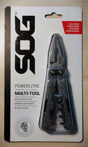 Мультитул SOG PL1001 Powerlitre  Новый. В блистере. Минск
