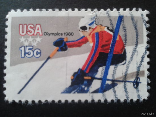 США 1980 олимпиада, слалом