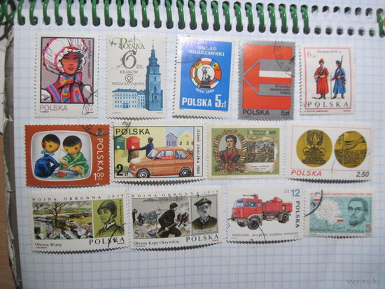 13 марок Польши с рубля!